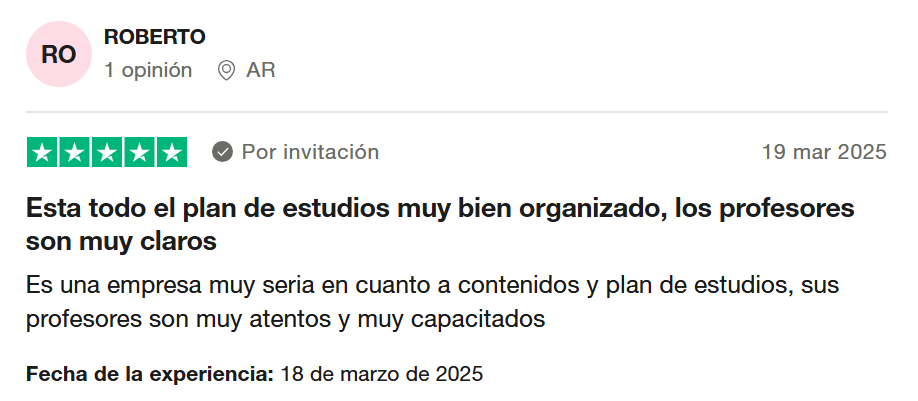 review alumno curso trading heroes pro 1